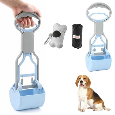 Productafbeelding van Draagbare Poepschep voor honden, 28 cm, 3-in-1 set