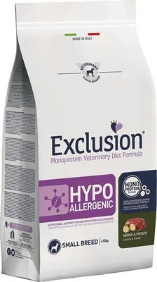 Produktbild von Exclusion Hypoallergenic Pferd & Kartoffel Small