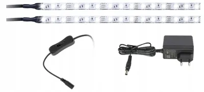 Obrázek produktu pro AQUALED LED lišta 2x60cm studená bílá osvětlení skříně