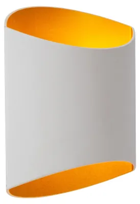 Image de Applique semi-circulaire blanche DILETTA 1xG9 40 W Lucide