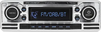 Image de Caliber Autoradio avec DAB+ - USB - Technologie Bluetooth® 4x 75Watt - Look Rétro Chrome (RMD120DAB-BT)