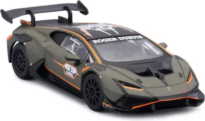 Image de Bburago 18-38305 - Maquette de voiture - Lamborghini Huracán Super Trofeo EVO2 (verte, échelle 1:43)