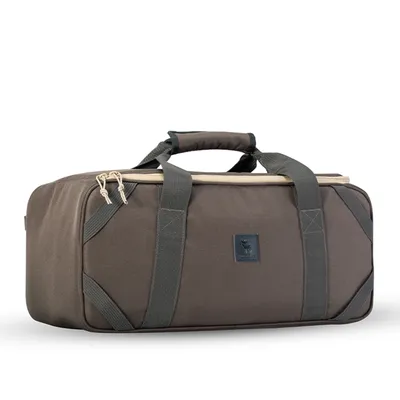 Immagine prodotto di Qunature Camping Storage Bag Borsa da cucina all'aperto Utensili Organizzatore, 18L, Marrone