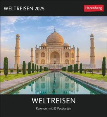 Produktbild von Weltreisen Postkartenkalender 2025 - Kalender mit 53 Postkarten