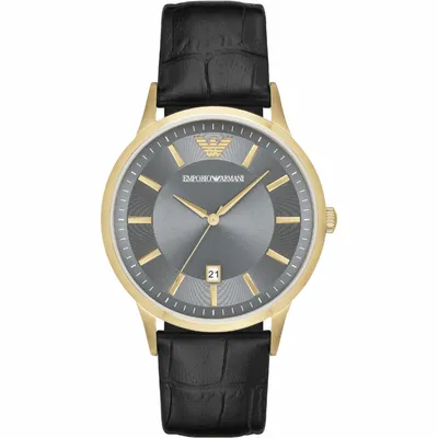 Produktbild von Emporio Armani 3 ZEIGER DATUM AR11049 Herrenarmbanduhr Design Highlight