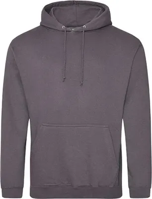 Produktbild von Just Hoods JH001 | College Hoodie / Kaputzenpulli in vielen Farben - Farbe: Steel Grey (Solid) - Größe: S