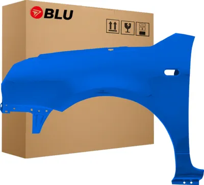 Produktbild von BLU Kotflügel Passend für Volkswagen Lupo LW5Z Links Blau JazzBlau | 1998-2005 | Vorderseite Vorne | Lackiert | Einbaufertig