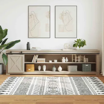 Obrázok produktu pre vidaXL Súprava kovania posuvných dverí pre šatníkové dvere 244 cm uhlíková oceľ