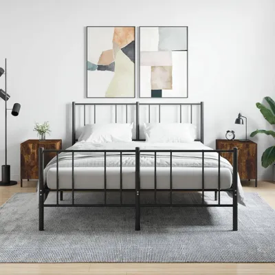 Obrázok produktu pre vidaXL Nočné stolíky 2 ks. Údený dub 40x40x50 cm materiál na báze dreva - Nočný stolík - Nočné stolíky - Šatníková skriňa - Nočná skrinka