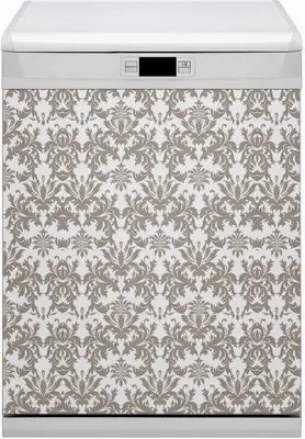 Produktbild von Magnete Dekorative Magnet Folie für Geschirrspüler 60x70 cm Küche - Barockdesign