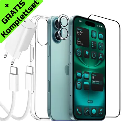 Produktbild von Apple iPhone 16 128GB Teal/Grün NEU Versiegelt + Gratis Komplettset Ladegerät Handyhülle Displayschutz Kameraschutz