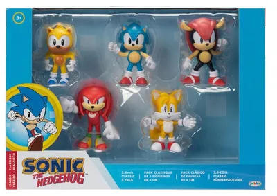 Produktbild von Jakks Pacific Sonic The Hedgehog Figur 6 Cm Mehrfarbig Mehrfarbig One Size