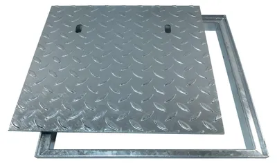 Produktbild von ACO Schachtabdeckung Fl 2.0 Easy Kanaldeckel Schachtdeckel Rahmen mit Deckelwanne,Maße:1000 x 600