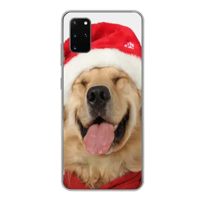 Produktbild von MuchoWow® Handyhülle Schutzhülle Hülle für Samsung Galaxy S20 Plus Hund - Lustig - Lachen - Kinder - Jungen - Mädchen Silikon Softcase Handy Hülle - Hartschale