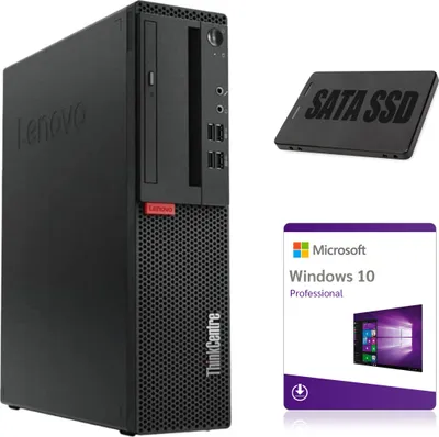 Image de Ordinateur PC Lenovo ThinkCentre M725s SFF | AMD | 16 Go DDR4 | 512 Go SSD | Win10 | Grade A