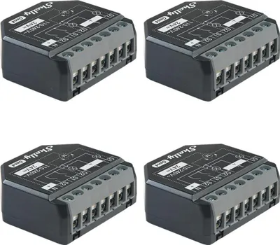 Obrázok produktu pre Shelly 2PM Gen4 - inteligentný reléový spínač WLAN, spínač žalúzií, elektromer