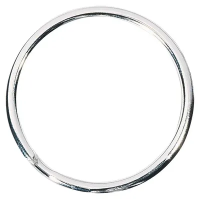 Obrázok produktu pre Wedo 262 3038, Kľúčenka, nikel, Oceľ, Kolo, 3,8 cm, 100 kusov