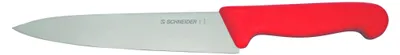Imagen del producto de Cuchillo de cocina, hoja delgada, 180 mm, mango rojo