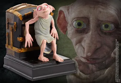 Image de Ekskluzywne Stojaki na Książki Dobby z serii Harry Potter 19 cm