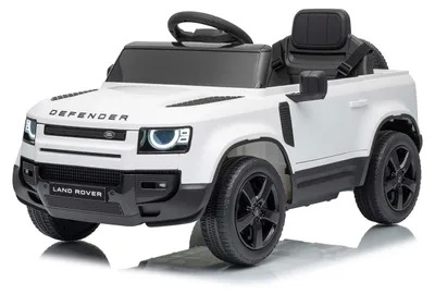 Immagine prodotto di Macchina Elettrica per Bambini Licenza Land Rover Defender Small 12V con Telecomando Bianco