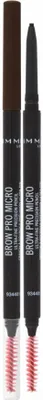 Productafbeelding van Rimmel - Brow Pro Micro Oogwenkpen - Oogwenkpen voor het definiëren en vormgeven van de wenkbrauwen. 0,09 g