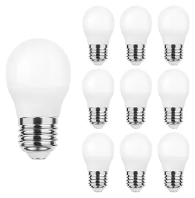 Produktbild von Modee E27 LED Filamentlampe G45 4,9W 470lm 2700K Extra Warmweiß 10 Stück