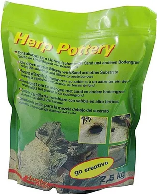 Obrázok produktu pre Lucky Reptile Herp Pottery, hlina, 2,5 kg, Zelená, Taška