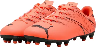 Produktbild von Puma - "Attacanto FG/AG" Fußball-Stiefel für Kinder GT8408 (27 EU) (Rot)