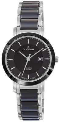 Obrázok produktu pre Dugena - 4461007 - Náramkové hodinky - Dámske - Quartz - Solárne - Keramické