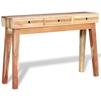 Image de vidaXL Table console vieux bois massif