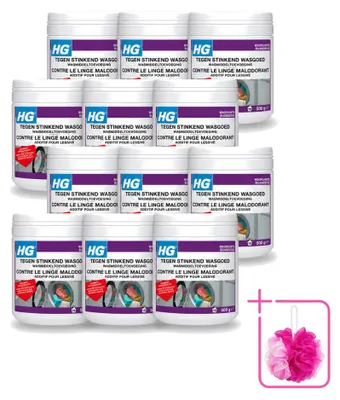 Obrázek produktu pro 12 kusů přísady do pračky, která neutralizuje zápach z prádla, 500 g - balení po 12 kusů