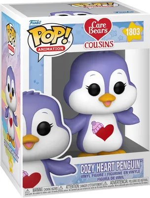 Produktbild von Funko Pop! Figur Animation Care Bears Cousins 1803 Cozy Heart Penguin 83493
