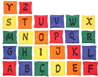 Produktbild von Bean Alphabet Set didaktická pomůcka balení 1 sada