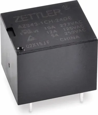 Produktbild von ZETTLER Relais AZ943-1CH-24DE, print, 24 V-, 10 A, 1xUM