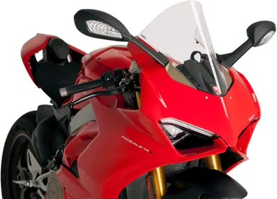 Immagine prodotto di Cupolino PUIG r-racer trasparente omologato ABE per Ducati