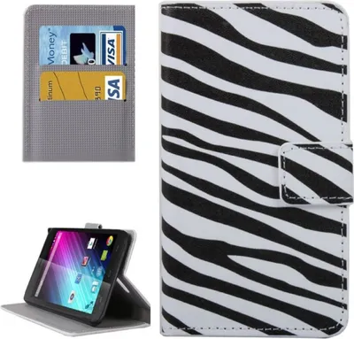 Produktbild von Handyhülle Tasche für Handy Wiko Lenny 2 Zebra Streifen