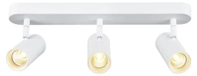 Image de SLV NOBLO, applique et plafonnier, triple, rond, 2700K, 19W, PHASE, 32°, blanc 1008717