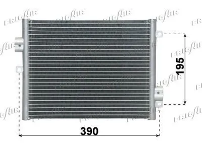 Produktbild von FRIGAIR 0835.3002 Kondensator Klimaanlage Klimakondensator für PORSCHE 911 (996)