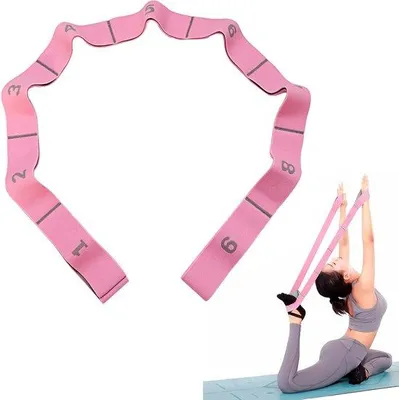 Produktbild von Elastische Stretchbänder für Fitness und Yoga - Dehnband für Flexibilität und Erholung