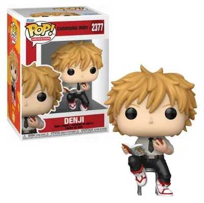Immagine prodotto di Uomo motosega POP! Animation Vinyl Figur Denji 9 cm