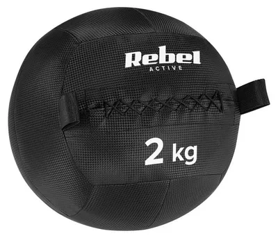 Productafbeelding van Rebel RBA-3109-02 Medicijnbal, 2 kg, 34 cm, zwart