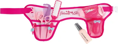 Obrázok produktu pre Toi-Toys 45972A - Kadernícka súprava Glamour Shine Kadernícky opasok so skutočným fénom Dievčenská kaderníčka