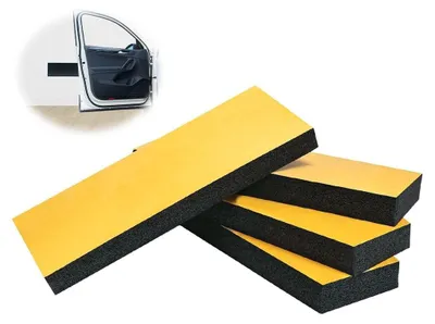 Obrázek produktu pro Solidchoice – Samolepicí ochrana stěn pro dveře automobilů, sada 4 kusů