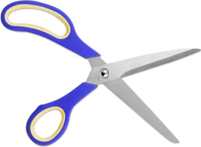 Produktbild von Büroschere Mehrzweck-Schere Edelstahl Allzweckschere Schere Blau 24,5 cm
