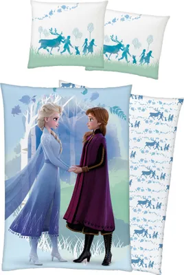 Immagine prodotto di Frozen La Regina dei Ghiacci Credere biancheria da letto castoro / flanella Elsa Anna