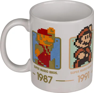 Produktbild von Tasse Super Mario Bros. Figur 1986 bis 2006 Nintendo Porzellan Kaffeetasse