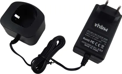Produktbild von vhbw Ladegerät kompatibel mit Ryobi BID-1801M, BID-180L, BCHI-18, BID1211, BID1821, BIW180, BIW180M, BID-1821M Werkzeug Ni-Cd, NiMH-Akkus, 1,2 V