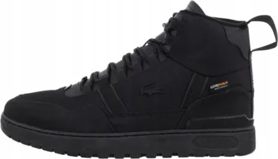 LACOSTE T-CLIP WNTR MID Lacoste Herren Winter-Sneaker BLACK