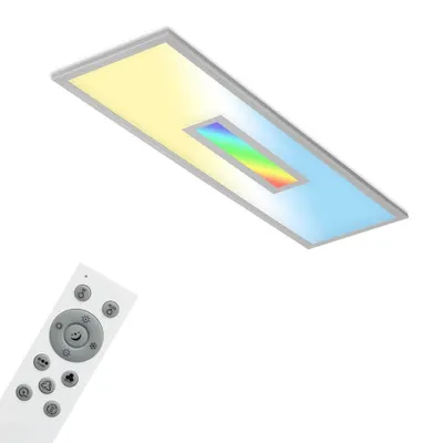 Produktbild von LED Panel CCT WiFi Bluetooth App 28 W silber Metall-Kunststoff Briloner