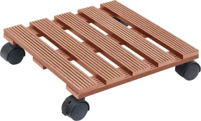 Obrázok produktu pre vidaXL Valec na rastliny 2 ks Hnedý 30x30x7,5 cm WPC